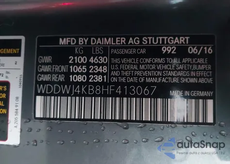 2017 Mercedes-Benz C 300 4Matic from USA, damaged, VIN WDDWJ4KB8HF413067